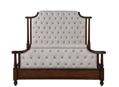 Bed Upholstery Design Luxury Double Hotel Beds Sleep Room Leather Chesterfield